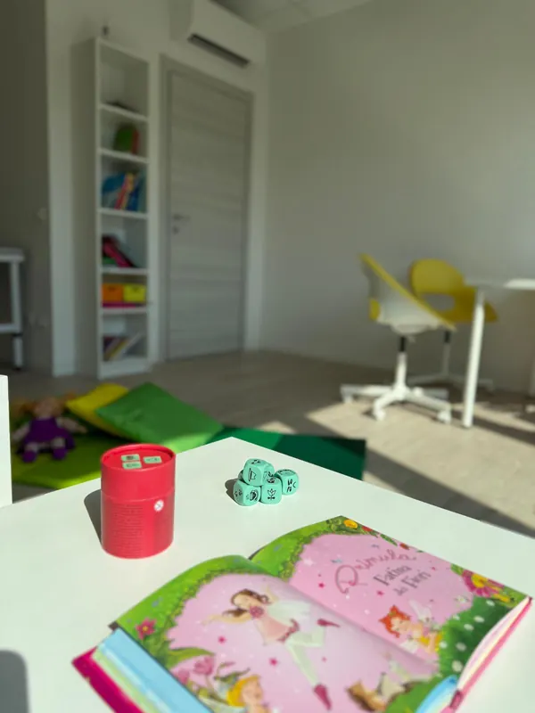 Angolo operativo dello studio logopedico